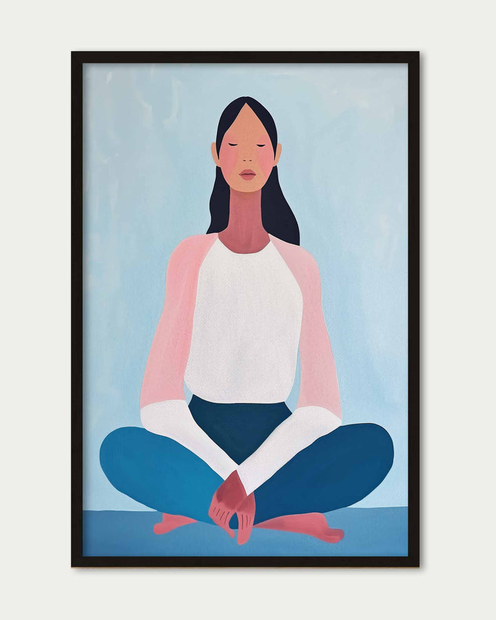 Meditate Wall Art Print