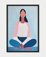 Meditate Wall Art Print